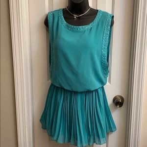 Moon Collection - Teal Party Dress